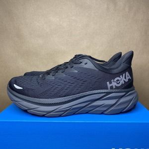 Brand New Hoka One One Women Clifton 8 1119394 BBLC Black Size 9B Running Shoes